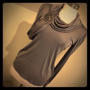 Sweetees beaded Blouse silver Small